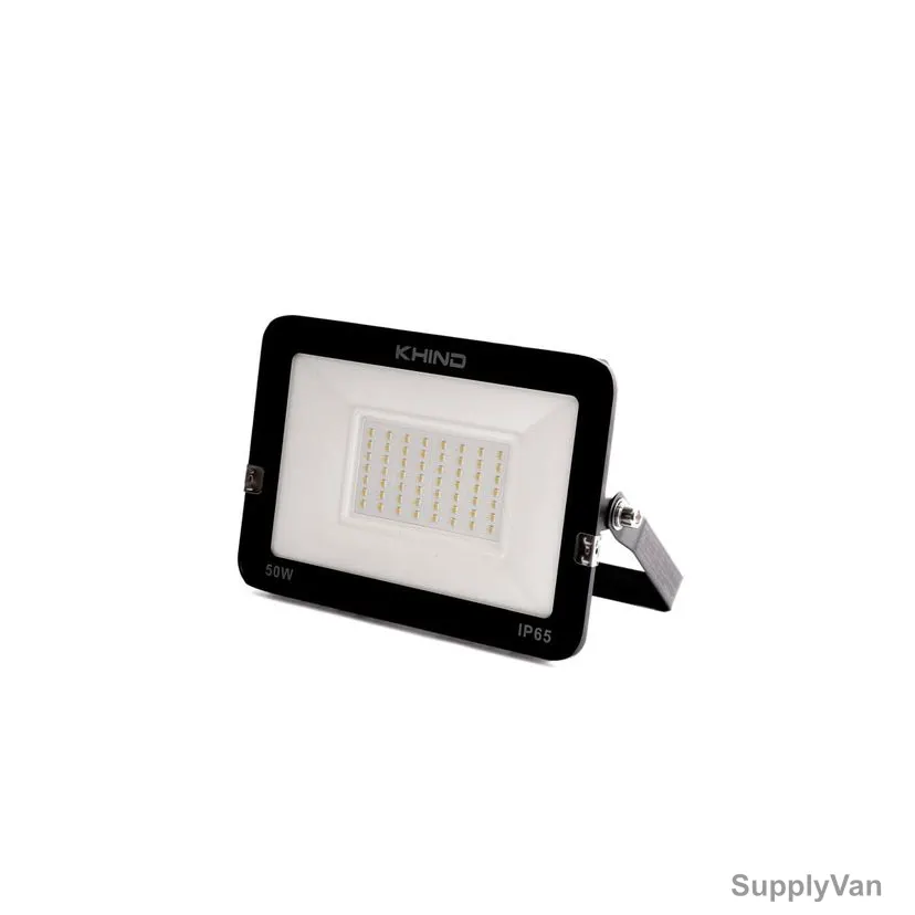 Khind LED Flood Light, KH-FL-DOB-SMD-E1-50W-CDL, Elen Series, 50W, 5000 LM, 6500K, Cool White — image 1