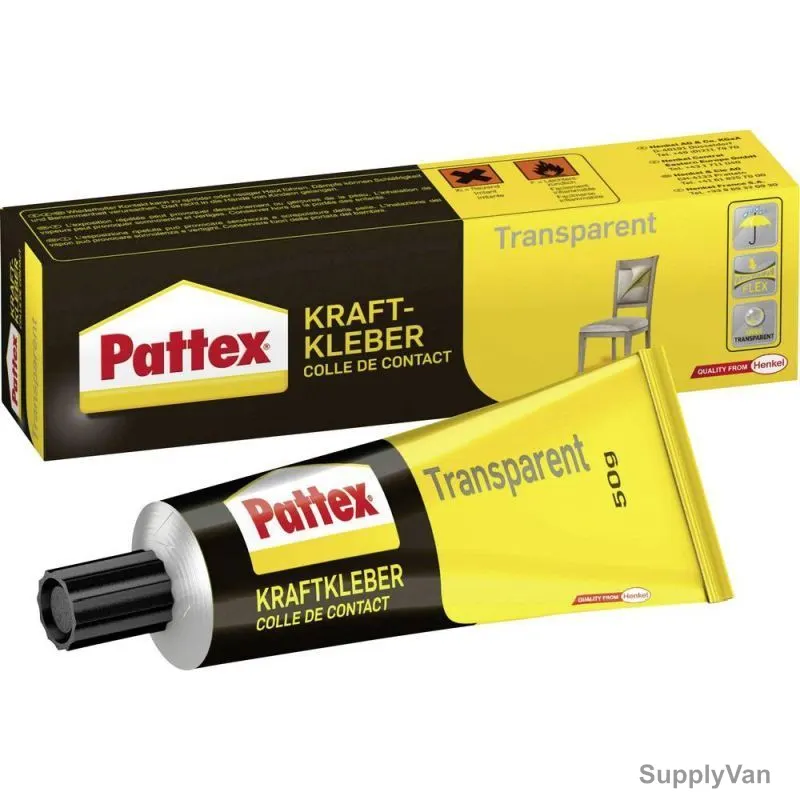 Pattex Contact Adhesive, 177379, 50 GM, Transparent