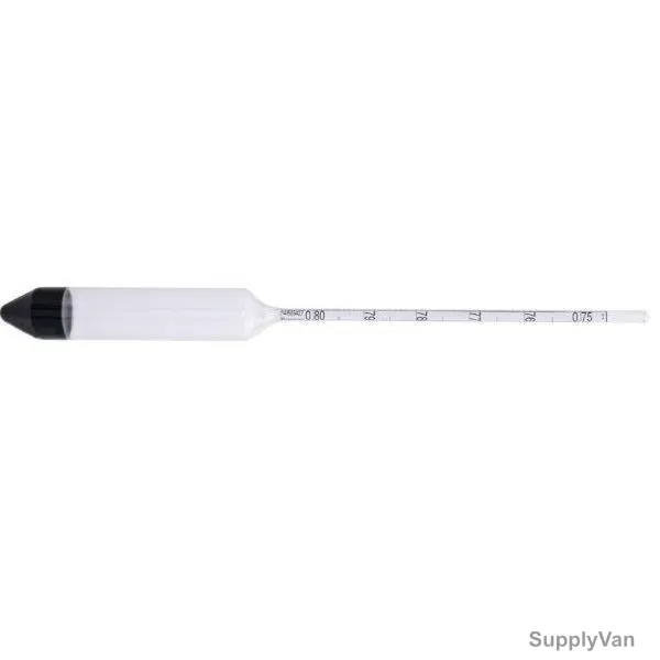 Brannan Density Hydrometer, 10-333-0, 0.75 to 0.80 g/ml, 270MM