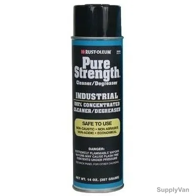 Rust-Oleum Pure Strength Cleaner and Degreaser, 3599838, 3500 System, Solvent, 14 Oz, White