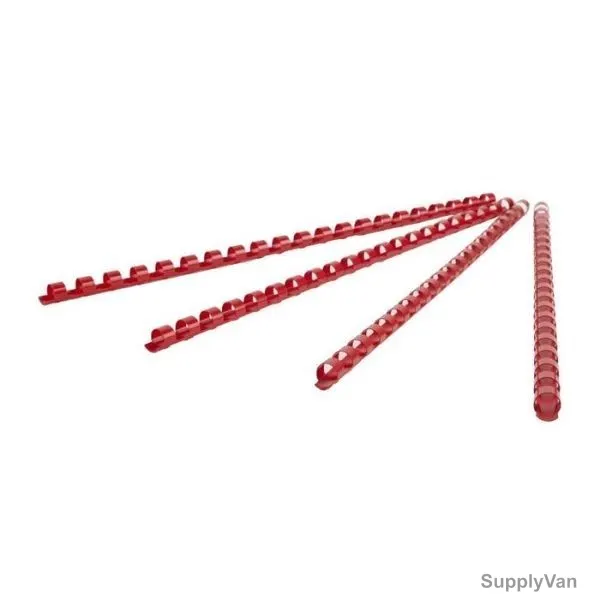 PSI Binding Ring, PSBR10RE, A4, Plastic, 10MM, Red, PK100