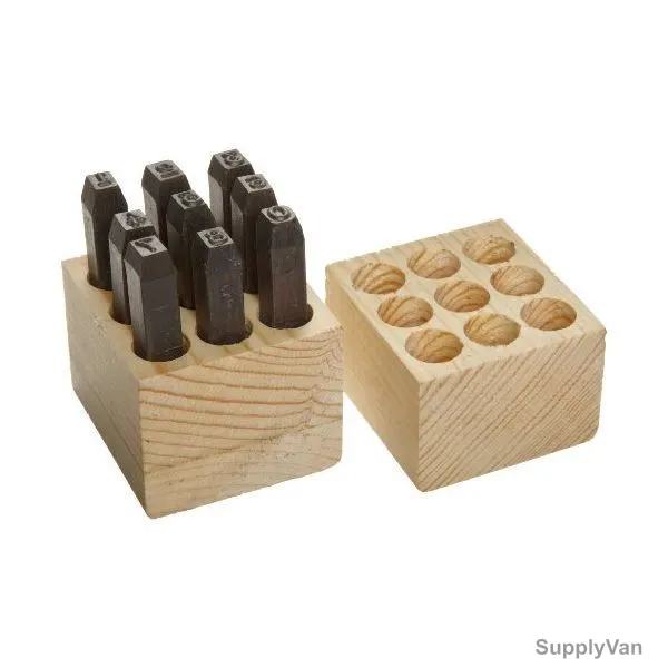 Young Bros Full Character Stamp Figure Set, 05095, 3/16 Inch, 9PCS