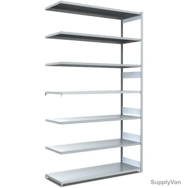 Bito Boltless Shelving, 10-17232, 3000 x 1308MM, Silver
