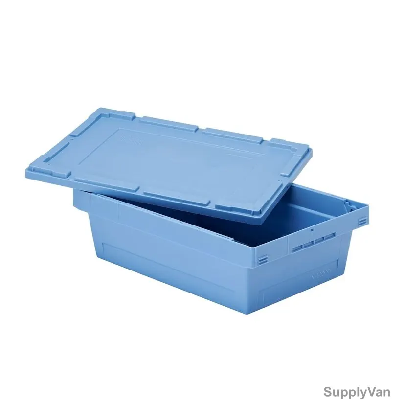 Bito Container Sliding Lid, MBS64, Polypropylene, 610 x 410MM, Light Blue