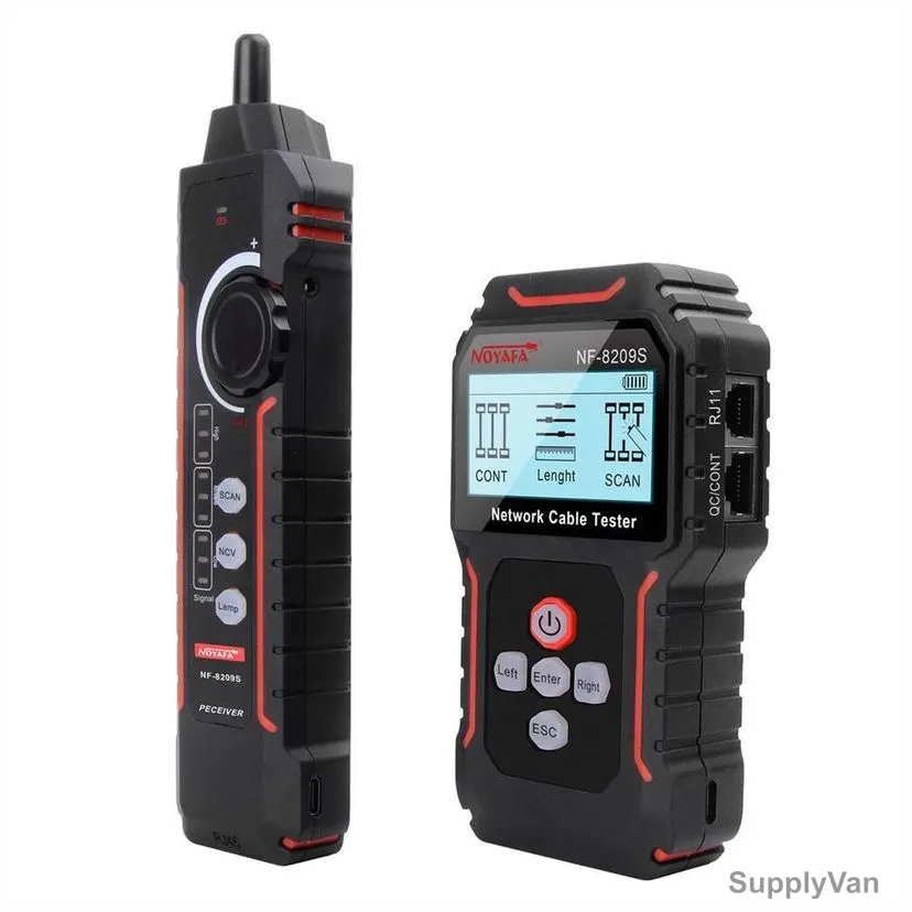 Noyafa Cable Tester Wire Tracer Set, NF-8209S, 70-1000V, 2.5-500 Mtrs Measuring Range — image 1