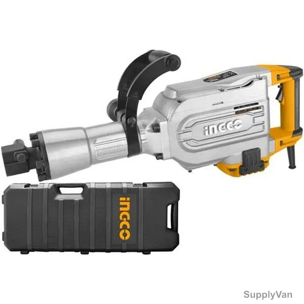 Ingco Demolition Breaker, PDB17008, 1700W, 1400 BPM, 45J Impact Force