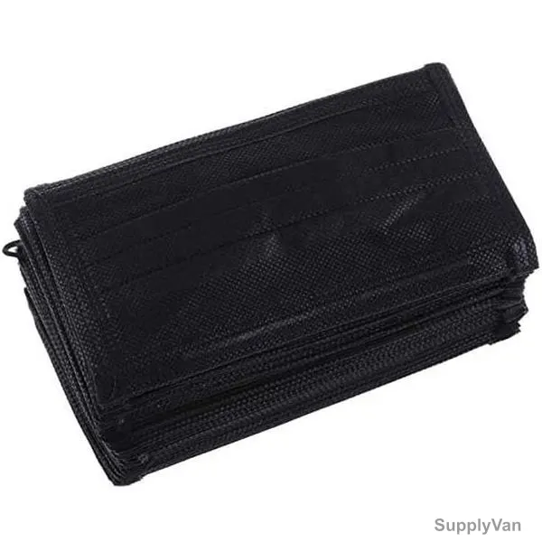 Disposable Face Mask, Black, 50 Pcs/Pack