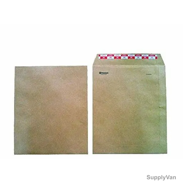 Hispapel Manila Business Envelope, Paper, 90 GSM, 306 x 253MM, Brown, 25 Pcs/Pack