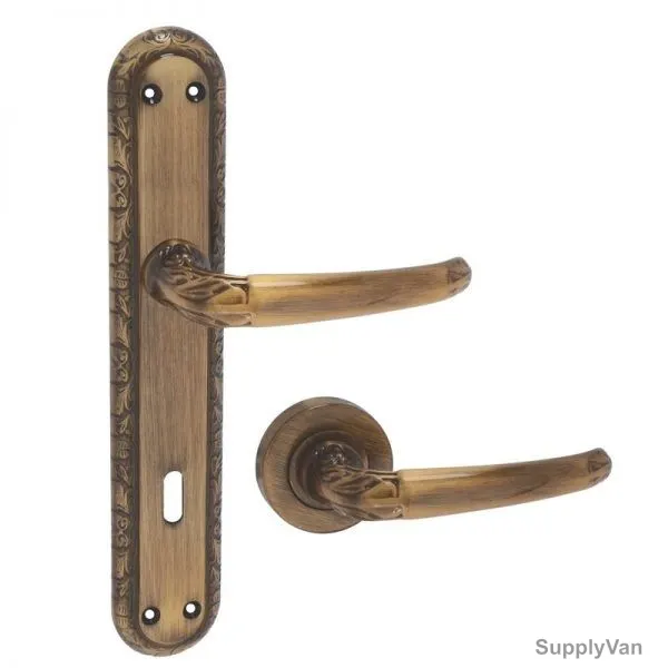 Ozcanlar Door Handle, CINAR, Zinc, Screw Mount, 250MM