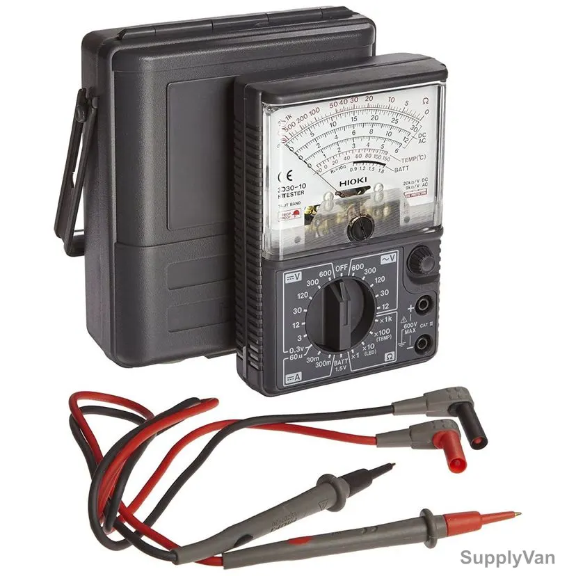 Hioki Analog Multimeter, 3030-10, 600V — image 1