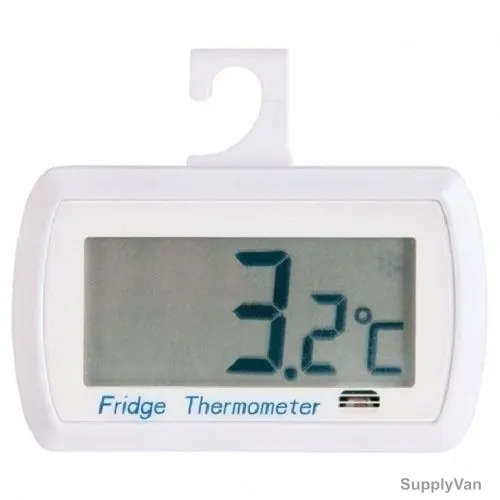 Eti Fridge Thermometer, 810-241, 3VDC, -9.9 to 49.9 Deg.C