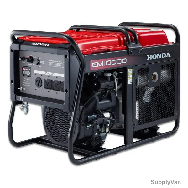 Honda Digital Electric Start AVR Generator, EM10000, 8000VA, 220VAC