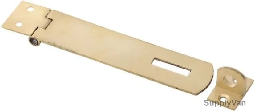 Dorfit Hasp and Staple, 2 Inch, Brass