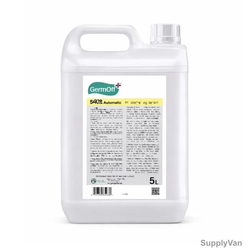 Germoff Automatic Dishwashing, GK21, Liquid, 5 Ltrs, 4 Pcs/Carton
