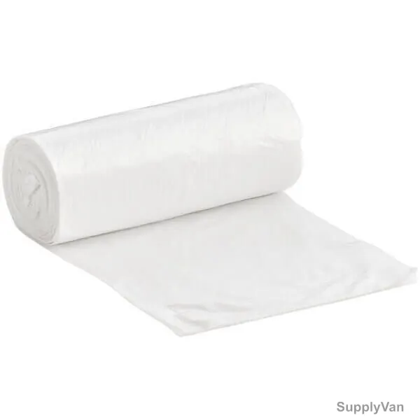 Garbage Bag, Polyethylene, S, 85CM Width x 110CM Length, Clear, 20 Kg/Pack