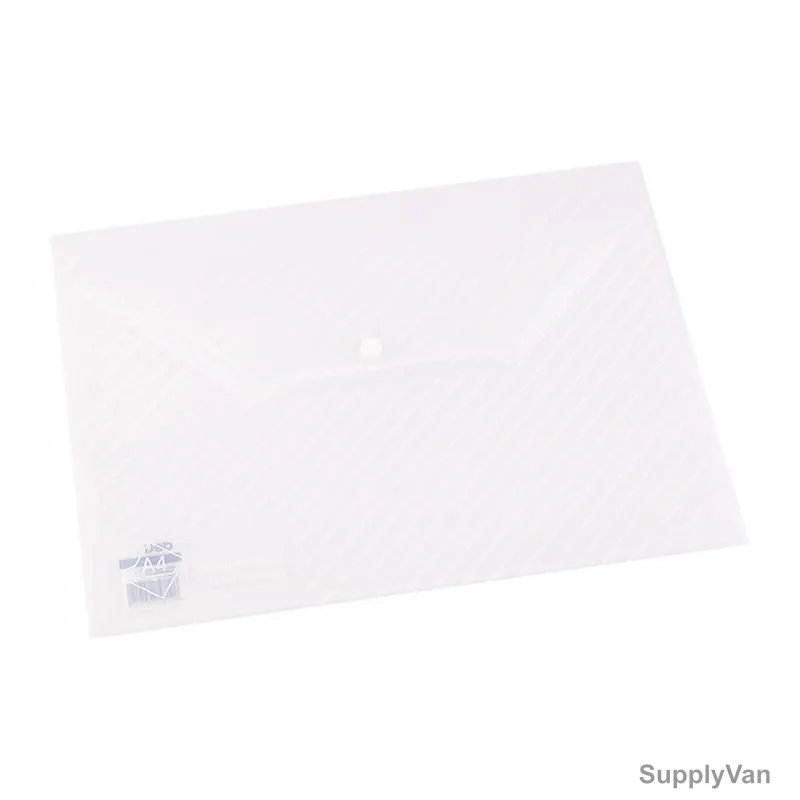 Deli File Bag, E5501, A4, Transparent
