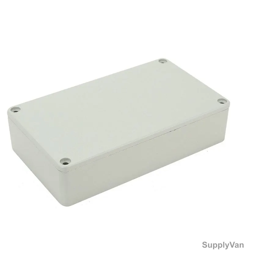 Precision Electrical PVC Box With Lid, Rectangular, 3 x 6 Inch, White