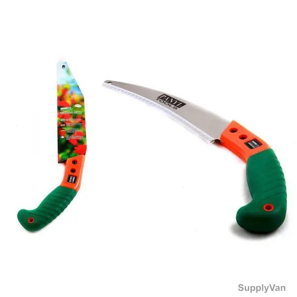 Panyi Garden Hand Saw, SH-PYSW-E1-10, 250MM, Green and Silver