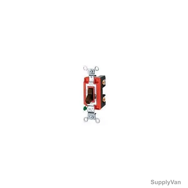 Hubbell 2 Way Toggle Switch, HUBHBL1221WU, 20A, 120-277VAC