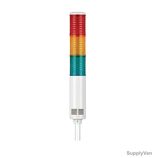Qlight LED Tower Light, ST56LF-BZ-3-220-RAG, 3 Light, 220VAC, Red/Amber/Green — image 1