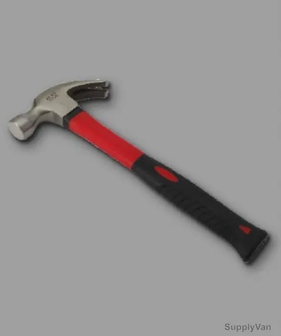 Workman Claw Hammer, Red and Black, 0.45Kg