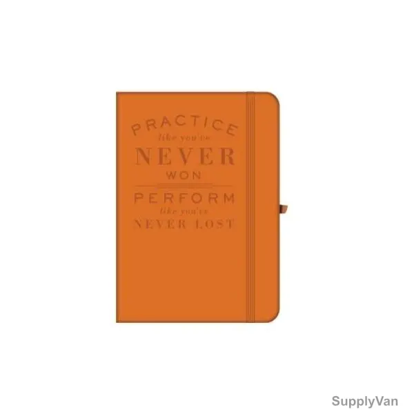 Navneet HQ Journal Casebound Notebook, NAV85808, A5, 96 Sheets, Orange