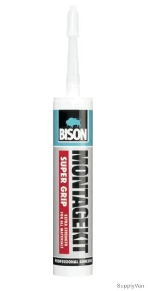 Bison Extreme Grip Montagekit Adhesive Cartridge, 350gm