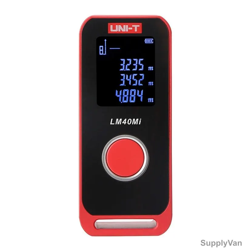 Uni-T Mini Laser Distance Meter, LM40Mi, 3.7V, 370mAh, 0.05 to 40 Mtrs Measuring Range — image 1
