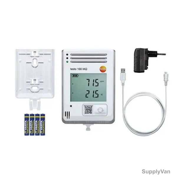 Testo WiFi Data Logger, 160-IAQ, 600-1100 mbar, 0 to +50 Deg.C — image 1