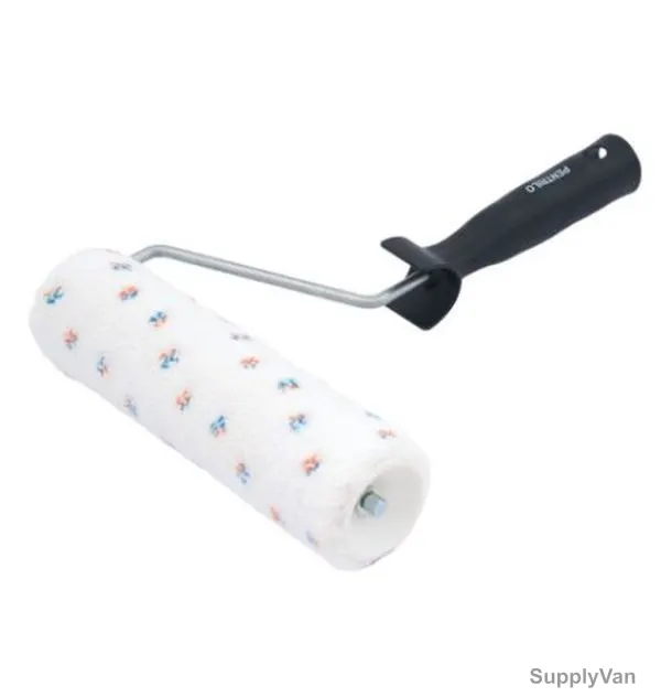Pentrilo Paint Roller Cover With Handle, 7063, Microfiber Excellence 50, 22CM, White