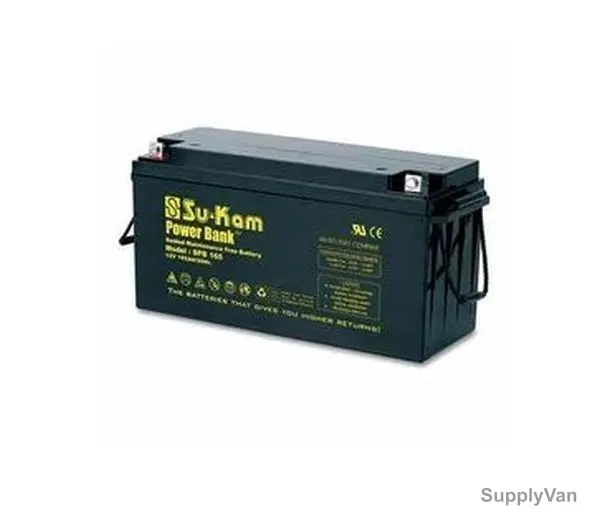 Su-Mak Solar AGM Lead Acid Battery, 200Ah, 12V