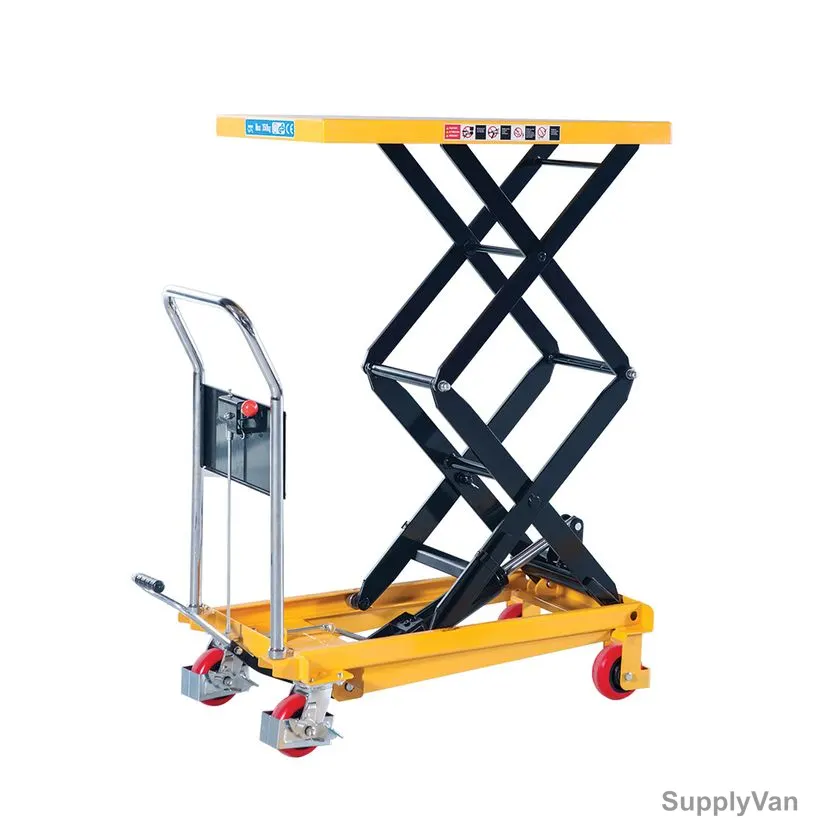Steerx Manual Industrial Table Lifter, SLT350B, Steel, 1300MM Table Height, 350 Kg Weight Capacity — image 1
