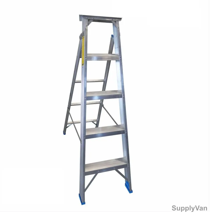 Topman Dual Purpose Ladder, DPAL5, Aluminium, 5 Steps, 130 Kg Weight Capacity