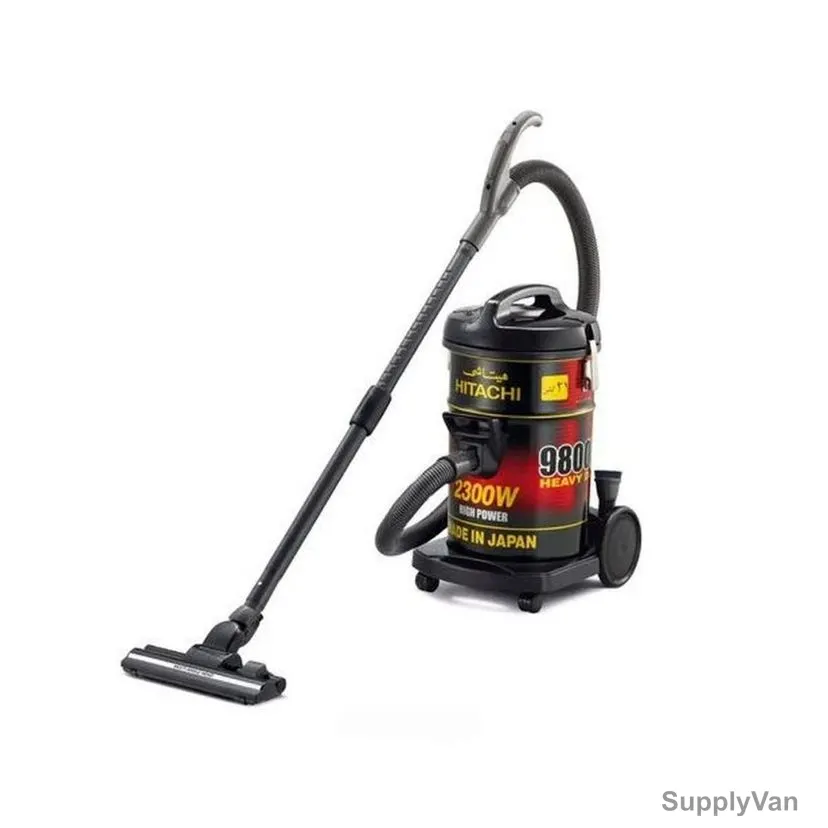 Hitachi Vacuum Cleaner, CV9800Y, 2300W, 21 Ltrs, Black and Red — image 1