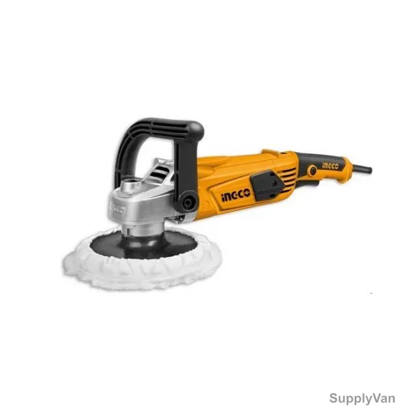 Ingco Polisher, AP14008, 1400W, 180MM Pad Dia, 1500-4500 RPM