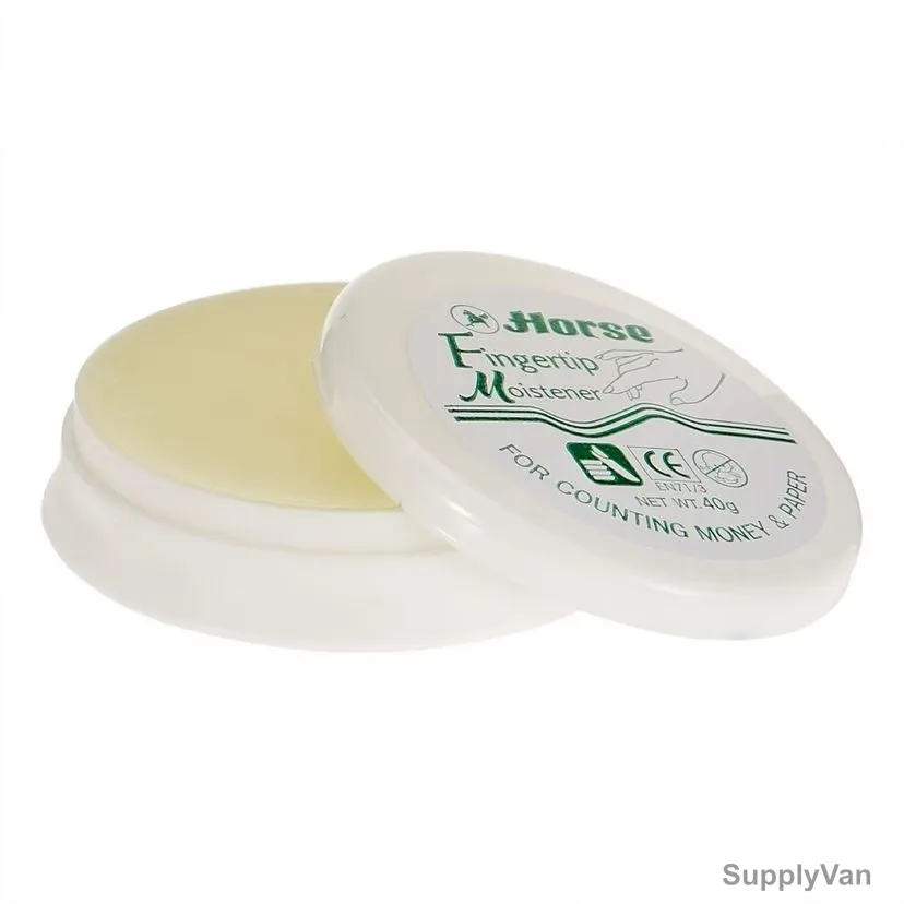 Horse Fingertip Moistener Gel, FD-40PK5, 40GM