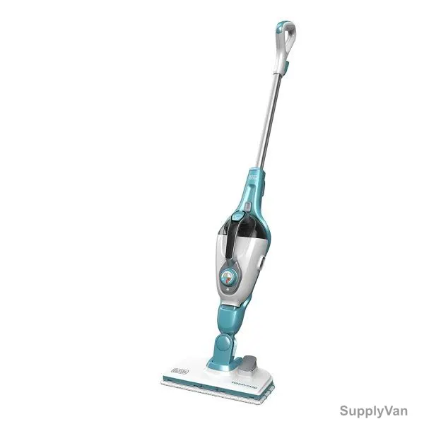 Black and Decker 15 in 1 Steam Cleaner W/ SteaMitt, FSMH13151SM-B5, 1600W, 500ML, White and Blue — image 1