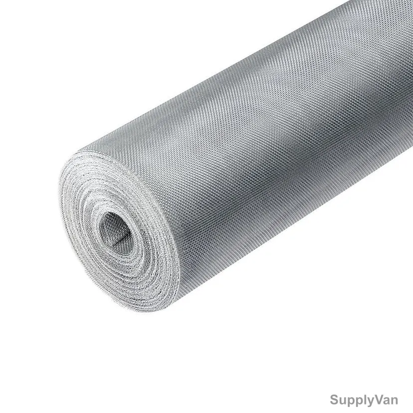 Flyscreen Fly Mesh, Aluminium, 3 Feet