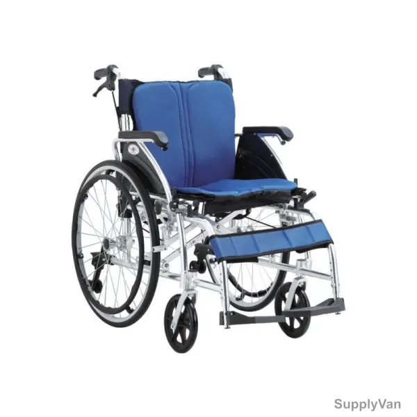 3W Wheel Chair, 3W-863LAJ-20-46, Aluminium, Blue