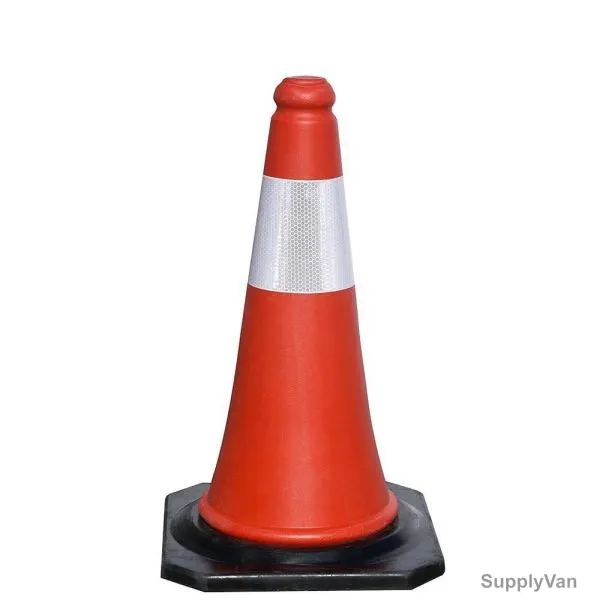 Tarffic Cone, 0.50cm, White and Orange
