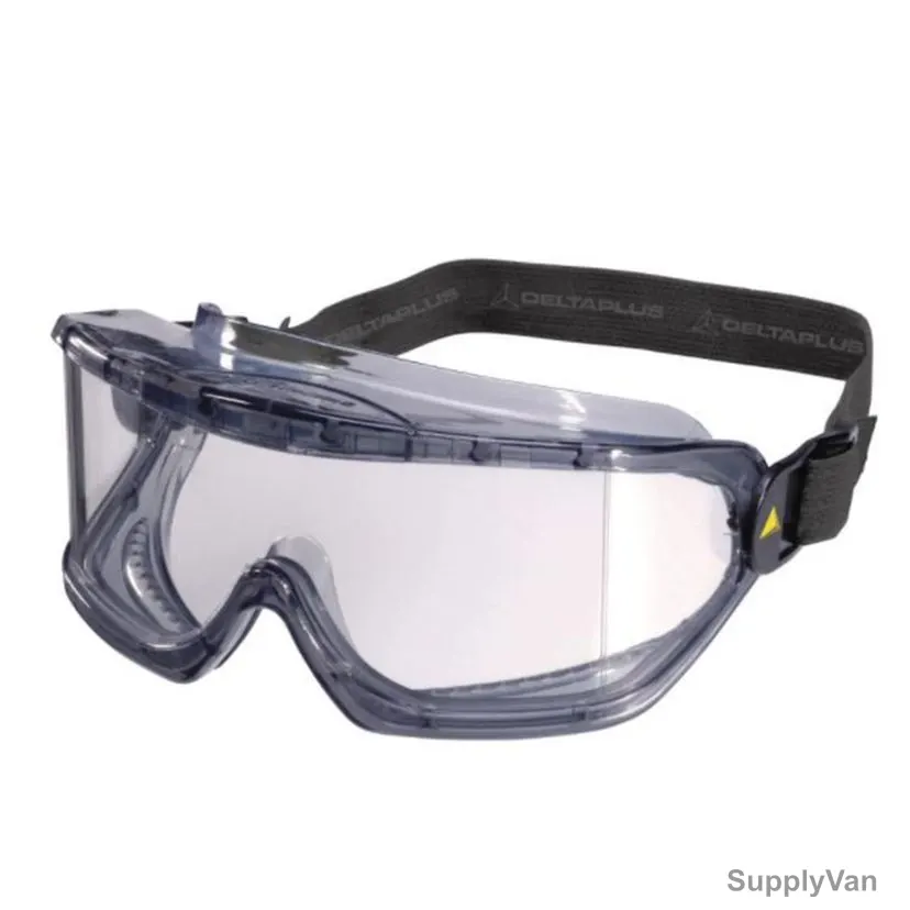 Deltaplus Working Safety Goggles, VE Galervi, Polycarbonate, Clear — image 1