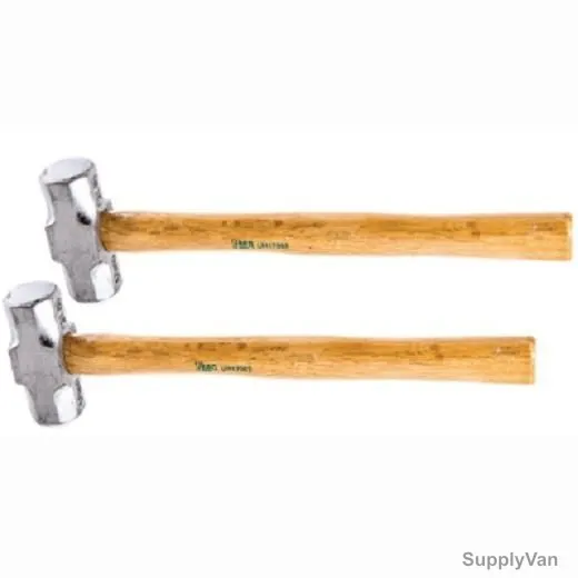 Uken Sledge Hammer, UH17010, Carbon Steel, Wood, 10lb Head
