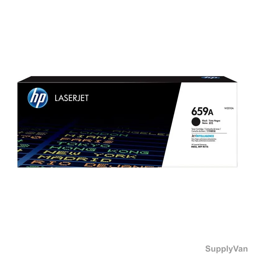 HP Original LaserJet Toner Cartridge, W2010A, 659A, Black
