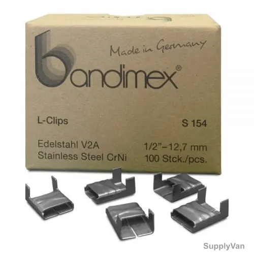 Bandimex Buckle, S-154, 12.7MM, 100 PCS/Box