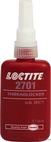 Loctite Threadlocking Adhesive, 2701, 50ml