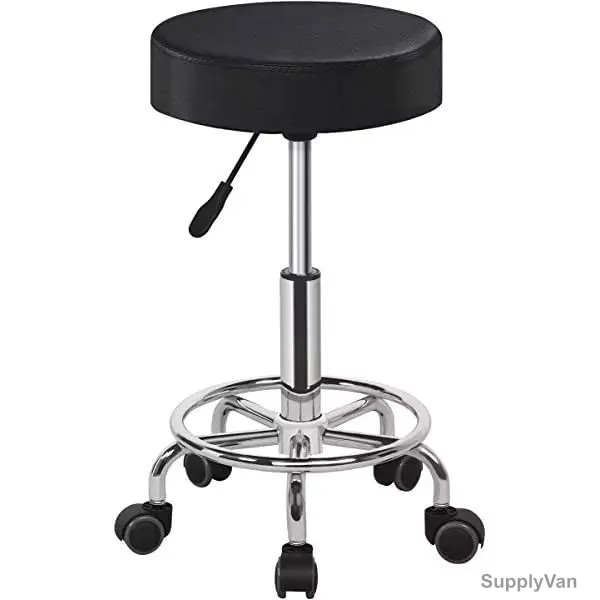 Revolving Stool Chair, MS03, 3.15 Inch Seat Thk, 13 Inch Seat Dia