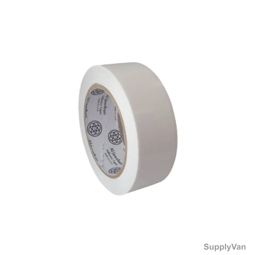Double Sided Tissue Tape, 36MM Width x 25 Yards Length, White, 3 Rolls/Pack