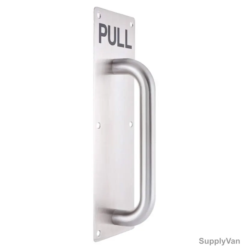 Dorfit Pull Plate with Handle, DTPH023, 100x300mm, SS, Satin