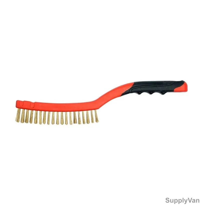 Yato Wire Brush, YT‑6341, Brass and Plastic, 19 Rows, 340MM Length — image 1