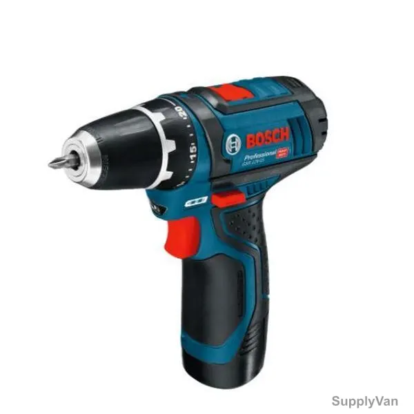Bosch Compact Drill Driver, GSR12V-15, 12V